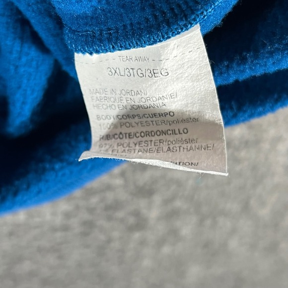 Under Armour Golf Storm Pullover Blue 1/4 Zip Long‎ Sleeve Mens Size 3XL - Picture 7 of 10